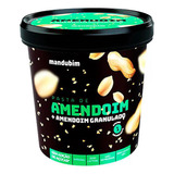Pasta De Amendoim Com Granulado Mandubim 450g 4 Unidades