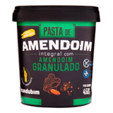 Pasta De Amendoim Integral Granulado 450g
