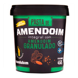 Pasta De Amendoim Integral Granulado 450g
