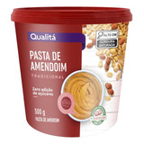 Pasta De Amendoim Integral Tradicional Qualitá Pote 500g