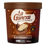 Pasta De Amendoim Leitinho Black C/ Whey Prot La Ganexa 1kg