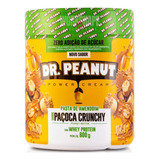 Pasta De Amendoin Dr Peanut Power Cream Whey Protein 600g Sabor Paçoca