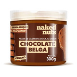 Pasta De Castanha De Caju Chocolate Belga Naked Nuts 300g