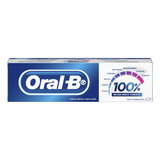 Pasta De Dentes Oral-b 100% De Sua Boca Cuidada Em Creme 70 G