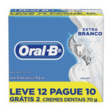 Pasta De Dentes Oral-b Extra Branco