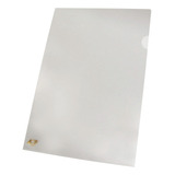 Pasta Em L A4 Transparente 100 Unidades Pacote - Acp