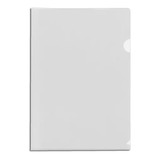 Pasta L Transparente A4 Acp Com 100 Unidades Pct