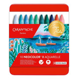 Pastel Aquarelável Neocolor Ii Caran D'ache Beya Rebai