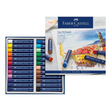 Pastel Oleoso Faber Castell 24 Cores 127024