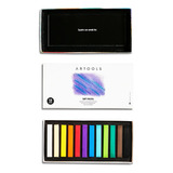 Pastel Seco Soft Conjunto 12 Cores Artools Giz Desenho Arte