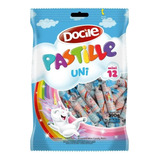 Pastilha Bala Pastille Uni Mini 12 Pacote C/50 - Docile