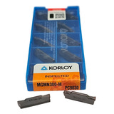 Pastilha Bedame Mgmn300-m Pc9030 Torno Corte Canal Korloy