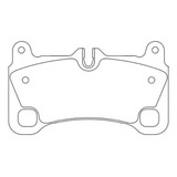 Pastilha De Freio Traseira Porsche Cayenne Gts 4.8 V8 298cv