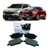 Pastilha Freio Dianteira Fiat Toro 2016 2017 2018 Ceramica