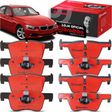 Pastilha Freio Dianteiro Traseiro Sensor Brembo Bmw 320i F30