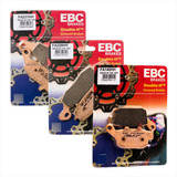 Pastilha Freio Ebc Diant+tras Gladius 650 Fa229 Fa231 Fa140