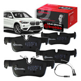 Pastilha Freio Traseiro Sensor Brembo Bmw X1 F39 2014 À 2022