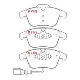 Pastilha Freio Vw Tiguan 2.0 16v Tsi 2009 Em Diante Pw 845