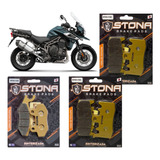 Pastilhas Freio D / T Triumph Tiger 1200 Xca Sinteriz. Stona