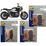Pastilhas Freio D/t Bmw R Nine T 1200 Sinterizadas Ap Racing