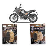 Pastilhas Freio Diant/tras Stona Dafra Sym Nh 190 Ano 20-21