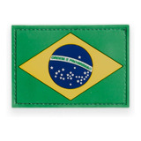 Patch Bandeira Brasil Verde/amarelo/azul Invictus