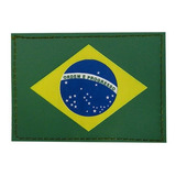 Patch Bandeira Do Brasil Emborrachada