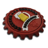 Patch Beerzone 3d Vermelho Emborrachado - Ponto Militar