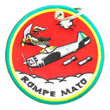 Patch Bordado - Avião Rompe Mato