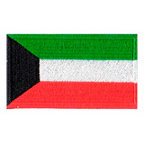 Patch Bordado - Bandeira Do Kuwait Bd50154-06