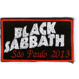 Patch Bordado - Black Sabbath -