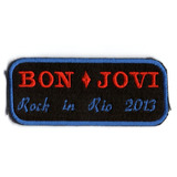 Patch Bordado - Bon Jovi -