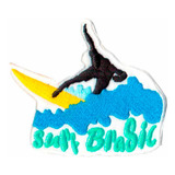 Patch Bordado - Surfista Prancha Praias