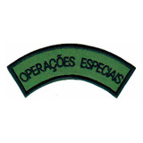 Patch Bordado - Tarja Tag - Operações Especiais Pl60057-05p