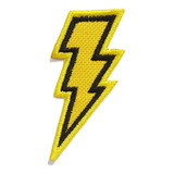 Patch Bordado Aplique Termocolante Modinha Emoji Flash/raio