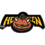 Patch Bordado Banda Helloween Logo (rock,