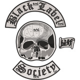 Patch Bordado Black Label Society Super Kit Frente E Costas.