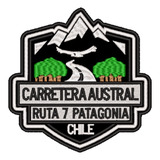 Patch Bordado Carretera Austral Chile - Brasão