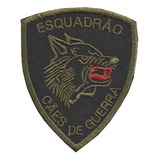 Patch Bordado Esq. Cães De Guerra