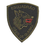 Patch Bordado Esq. Cães De Guerra