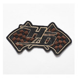 Patch Bordado Harley Davidson Bandeira Marron Hdm048l100a05