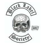 Patch Bordado Kit Black Label Society Masculino 35cm Msc034