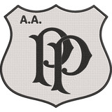 Patch Bordado Termocolante Escudo Ponte Preta Antigo Emblema