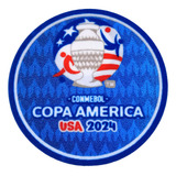 Patch Conmebol Copa America 2024 Usa Azul Termocolante