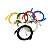 Patch Cord Cat5e 2,5m Cores Diversas Maxi Pacote C/ 10 Unid.