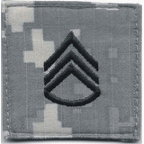 Patch Divida Patente Sargento I Desert Acu Militar Us Army