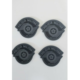 Patch Emborrachado Policia Militar Negativo