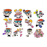 Patch Estampado Laboratório De Dexter, Adesivos Para Tecido 