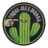 Patch Gang Bordado Termocolante Cactus Toque-me