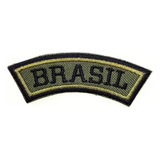 Patch Manicaca Brasil Bordado Colorido Distintivo